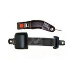 Securon Retracting Lap Seat Belt (2220/AS) - Black 